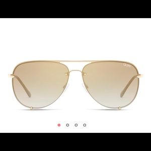 Quay High Key Rimless Sunglasses